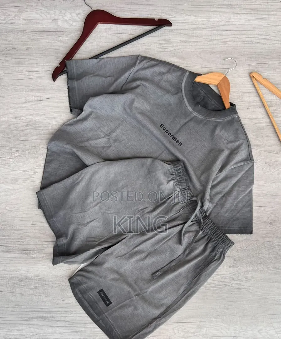Fear of God ESSENTIALS Two Piece Set. T Shirt, Short