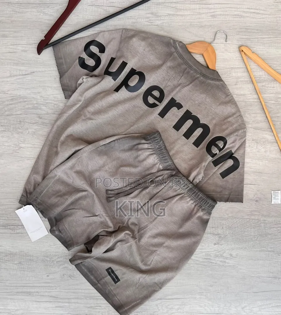 Fear of God ESSENTIALS Two Piece Set. T Shirt, Short