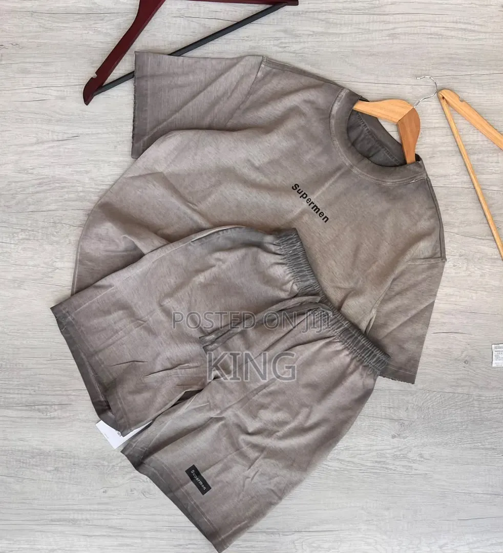 Fear of God ESSENTIALS Two Piece Set. T Shirt, Short