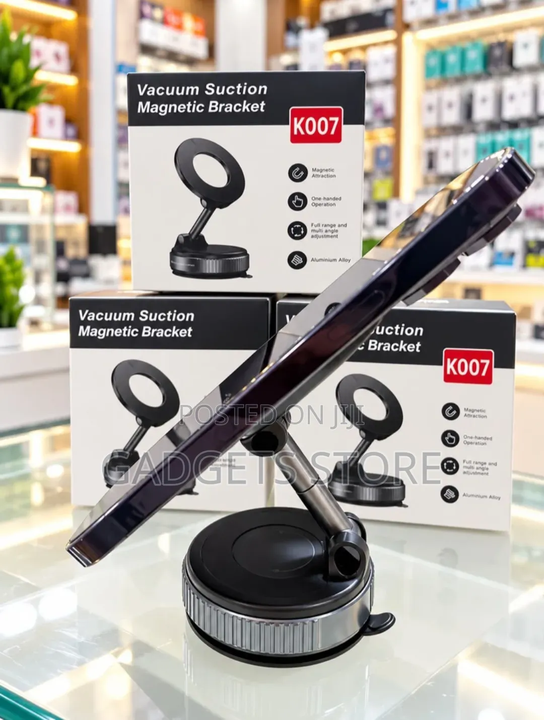 K007 Vacuum Suction Magnetic Bracket, a 360-Degree