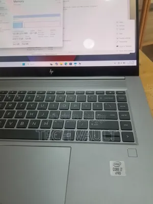 New Laptop HP ZBook Create G7 32GB Intel Core i7 SSD 512GB