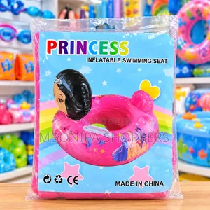 Princess Inflatable Swimming Seat for Kids – Pink Pool Float