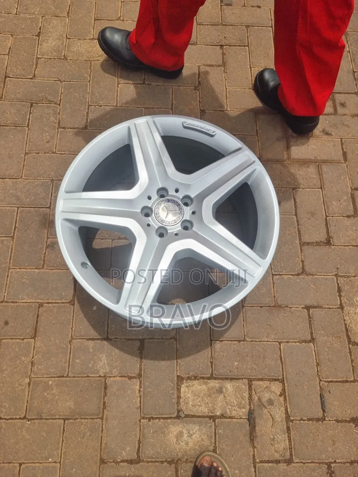Benz Rims Size 20 Japan Used Sliver.