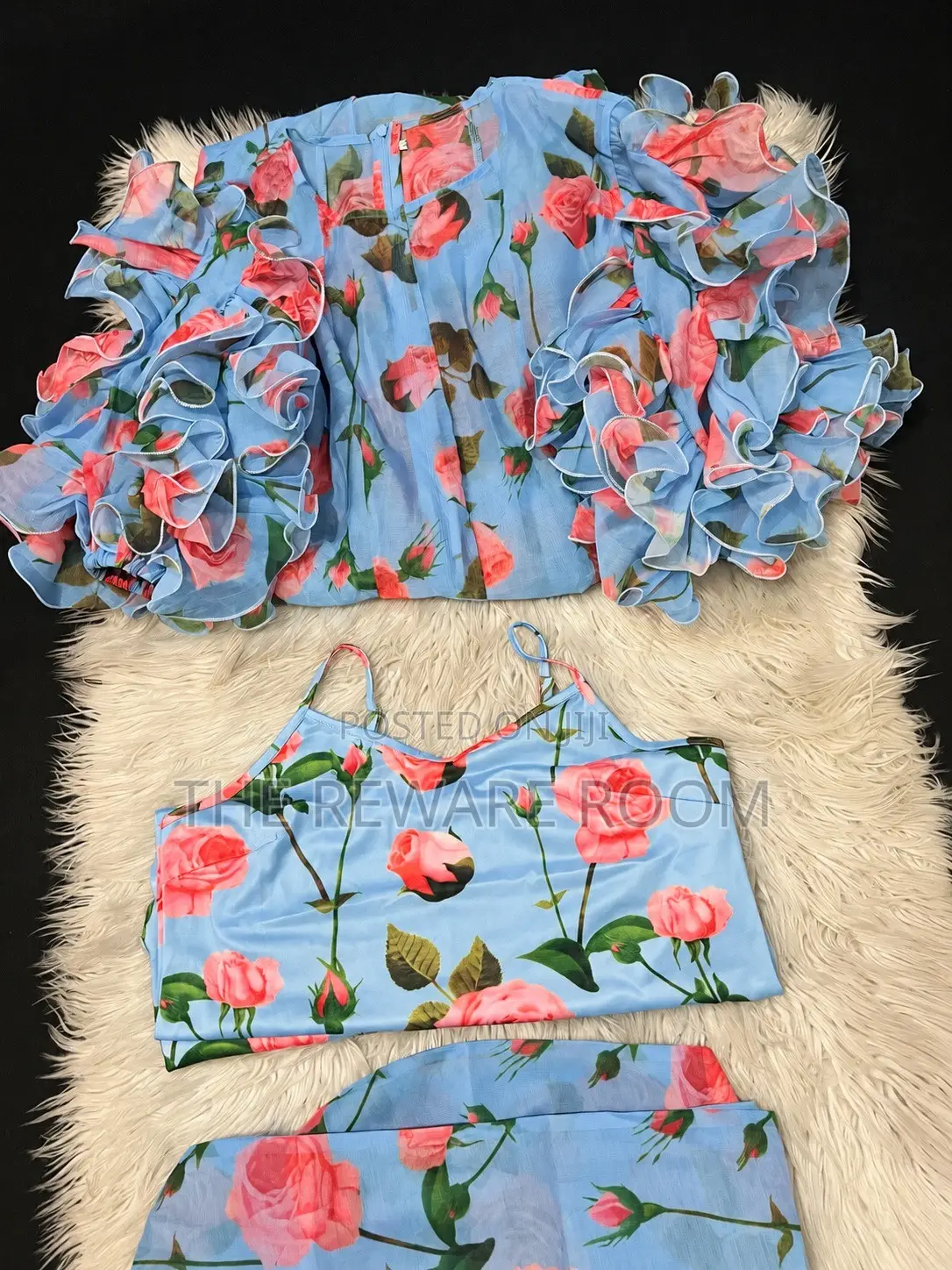 Floral Party Dinner Dress