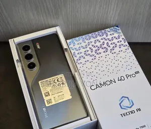 New Tecno Camon 40 Pro 4G 256 GB Black