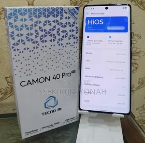 New Tecno Camon 40 Pro 4G 256 GB Black