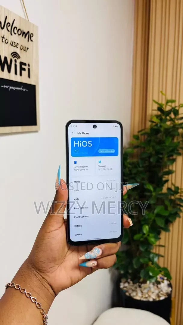 New Tecno Spark 40 128 GB Black