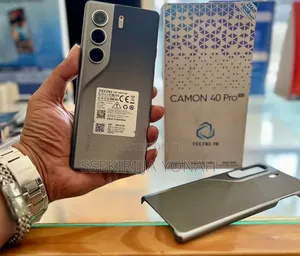 New Tecno Camon 40 Pro 4G 256 GB Black