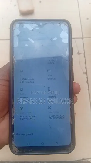Tecno Pop 7 64 GB Black