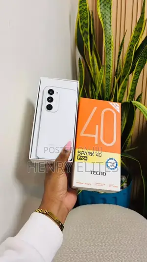 New Tecno Spark 40 Pro+ 256 GB White