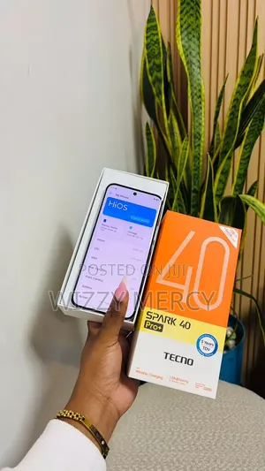 New Tecno Spark 40 Pro+ 256 GB White