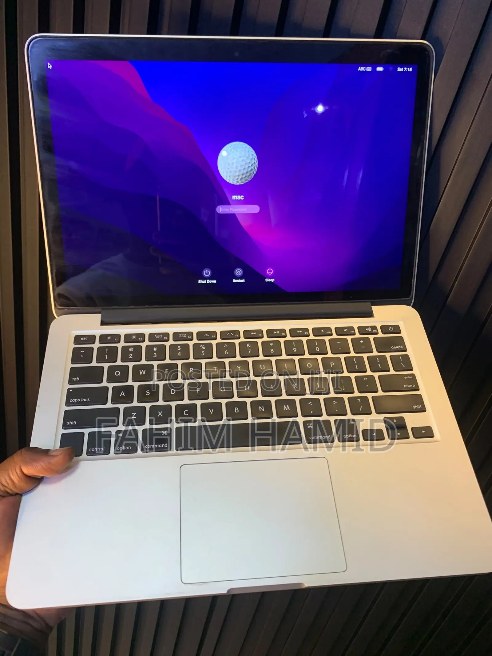 Laptop Apple MacBook Pro 2015 8GB Intel Core i5 SSD 128GB