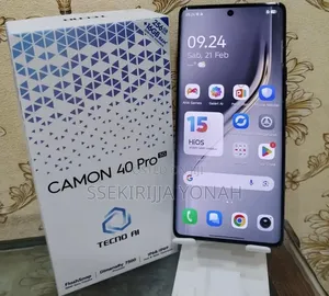 New Tecno Camon 40 Pro 4G 256 GB Black