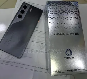 New Tecno Camon 40 Pro 4G 256 GB Black