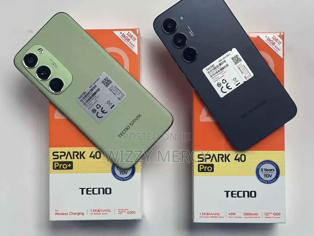 New Tecno Spark 40 Pro+ 256 GB Silver