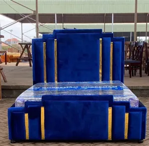 Combo Sofa Set and Bed in Blue Color