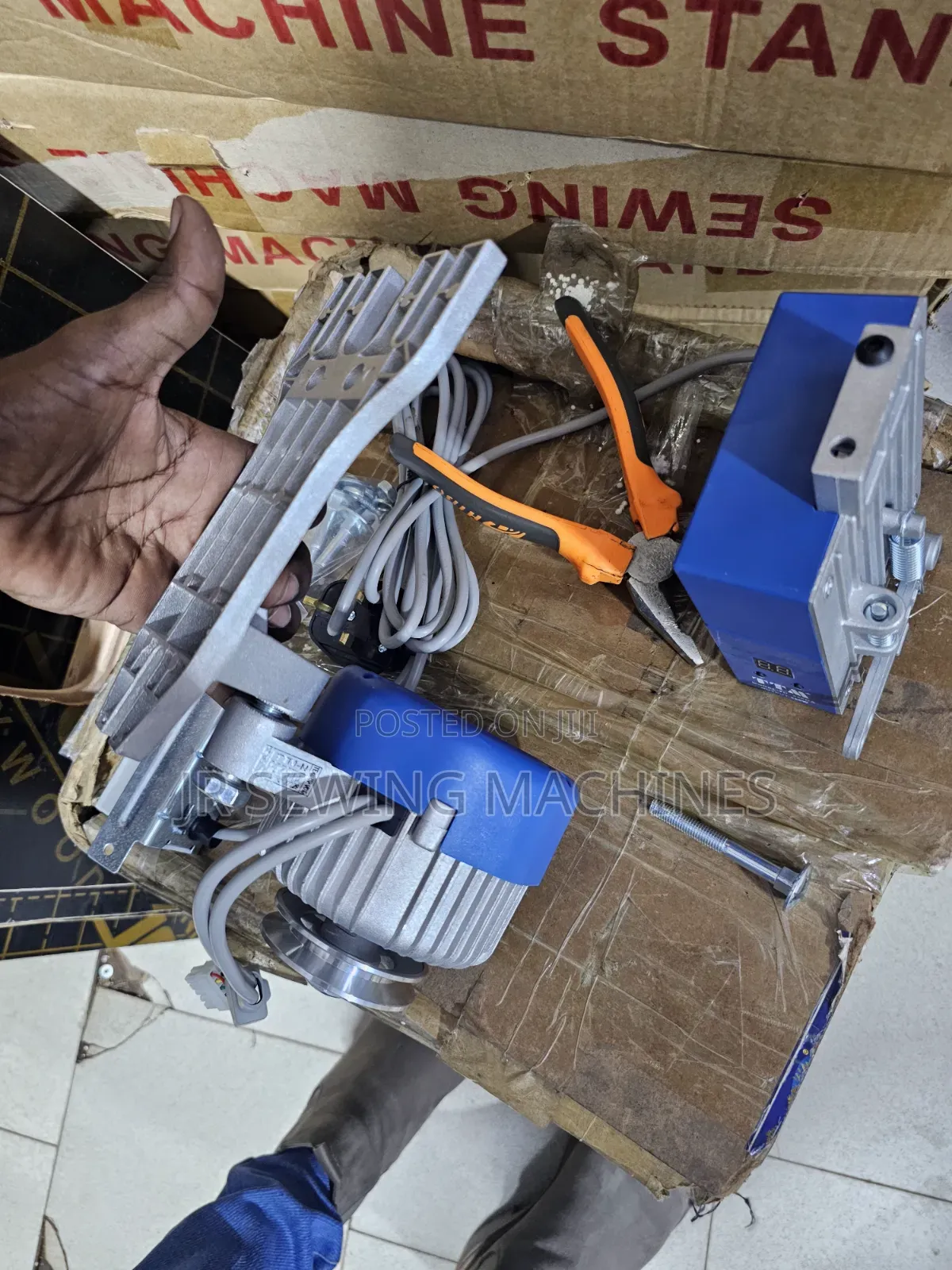 Servo Motor for Sewing Machines