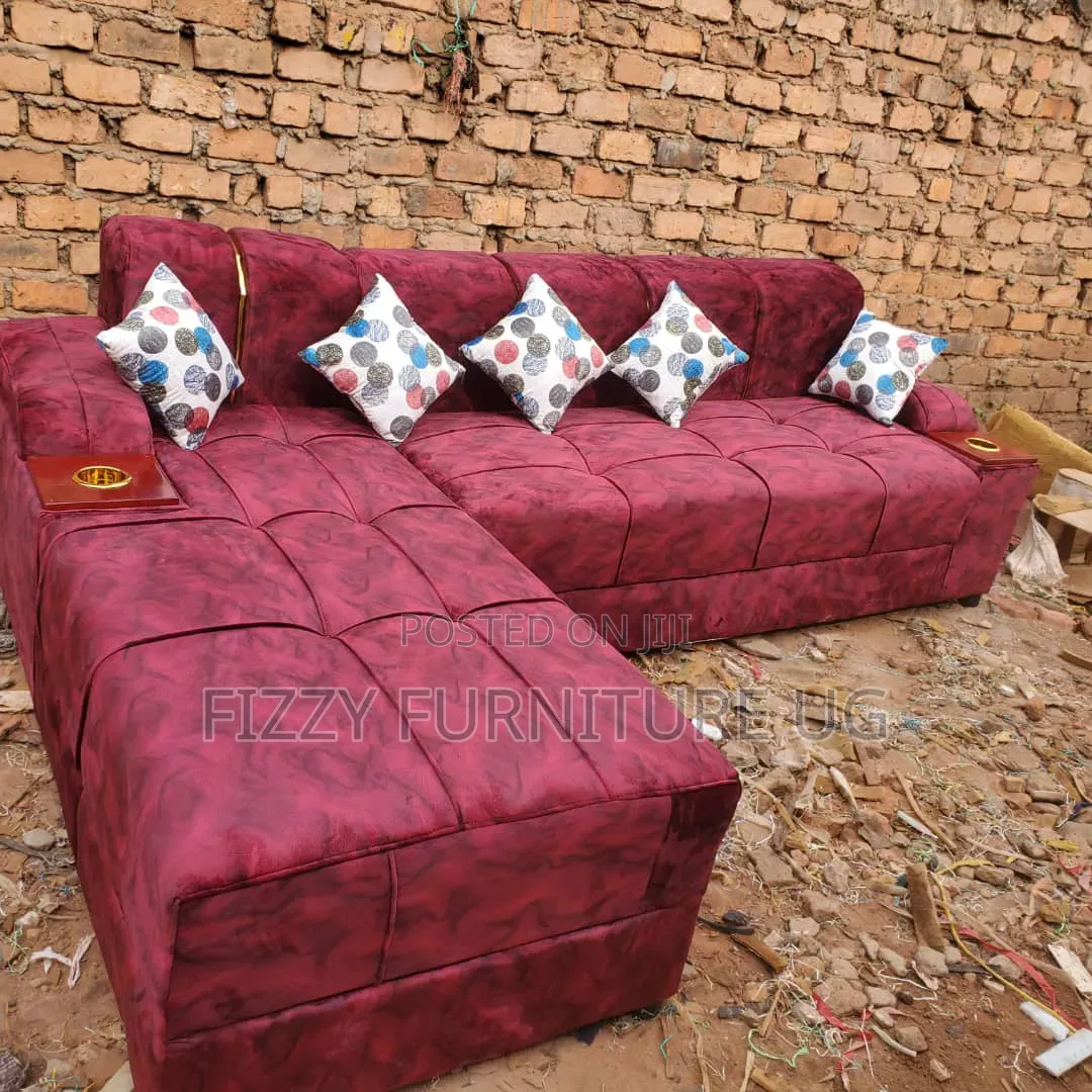 L Shaped Sofa Readily in Different Colours