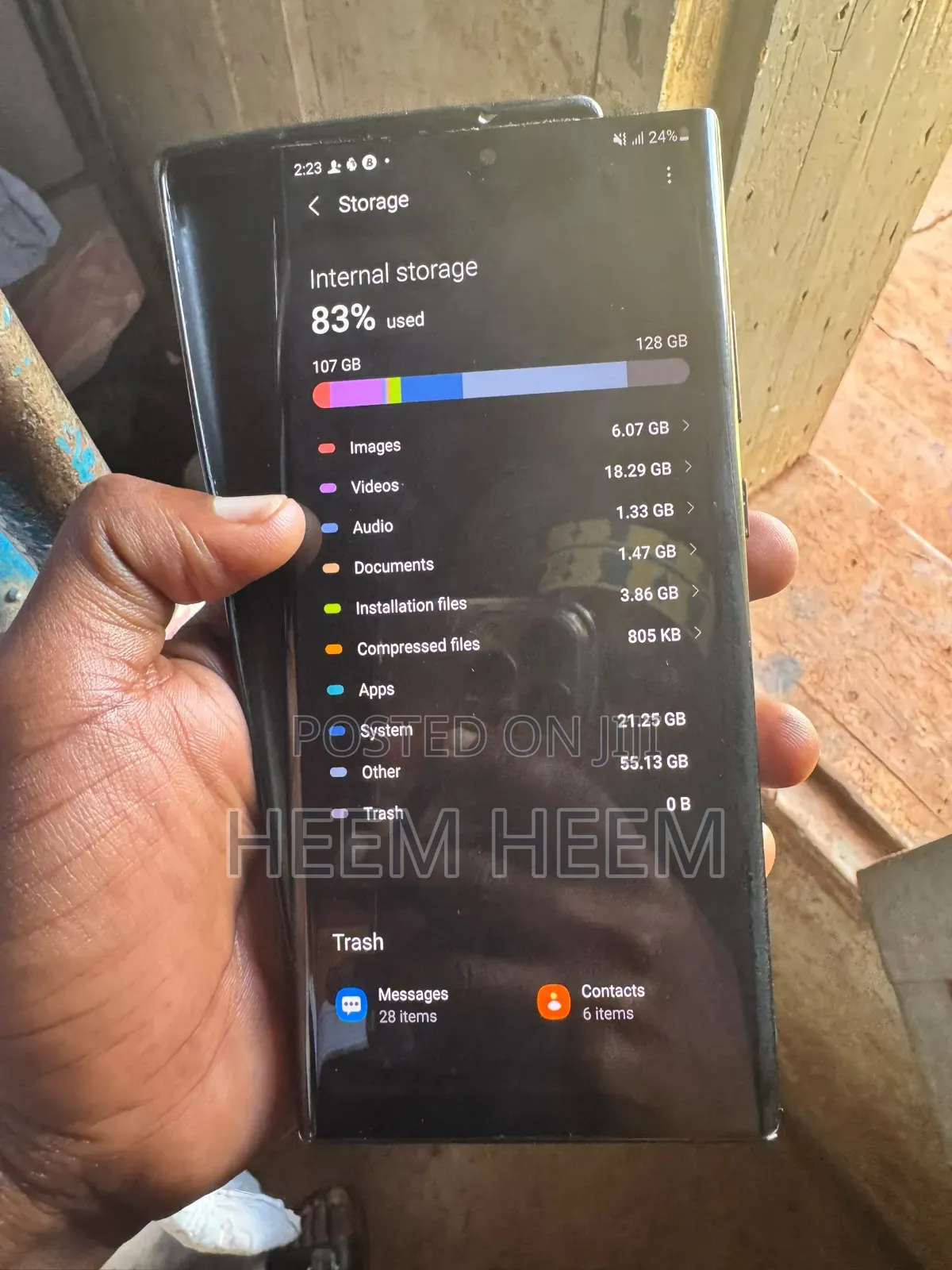 Samsung Galaxy Note 20 Ultra 128 GB Black