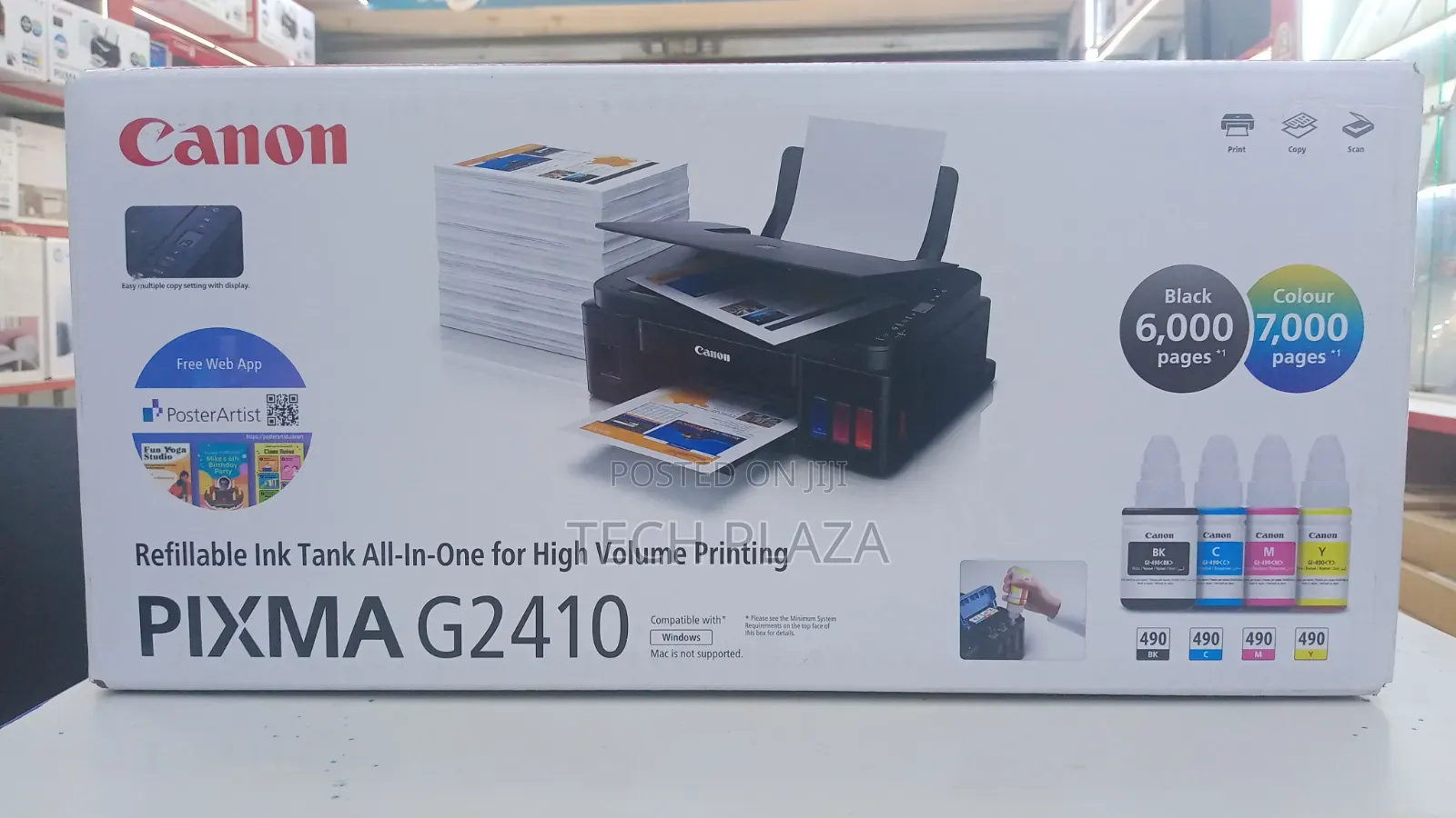 Canon Pixma G2410, Print,scan,copy,USB, 1year Warranty.