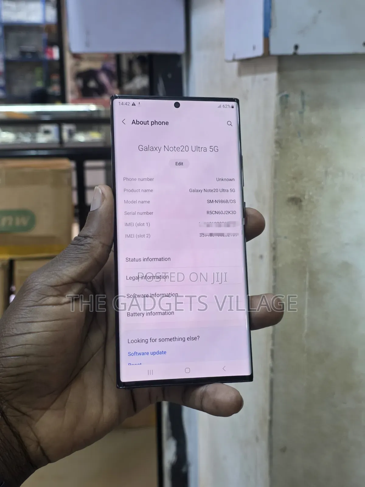 Samsung Galaxy Note 20 Ultra 5G 256 GB Black