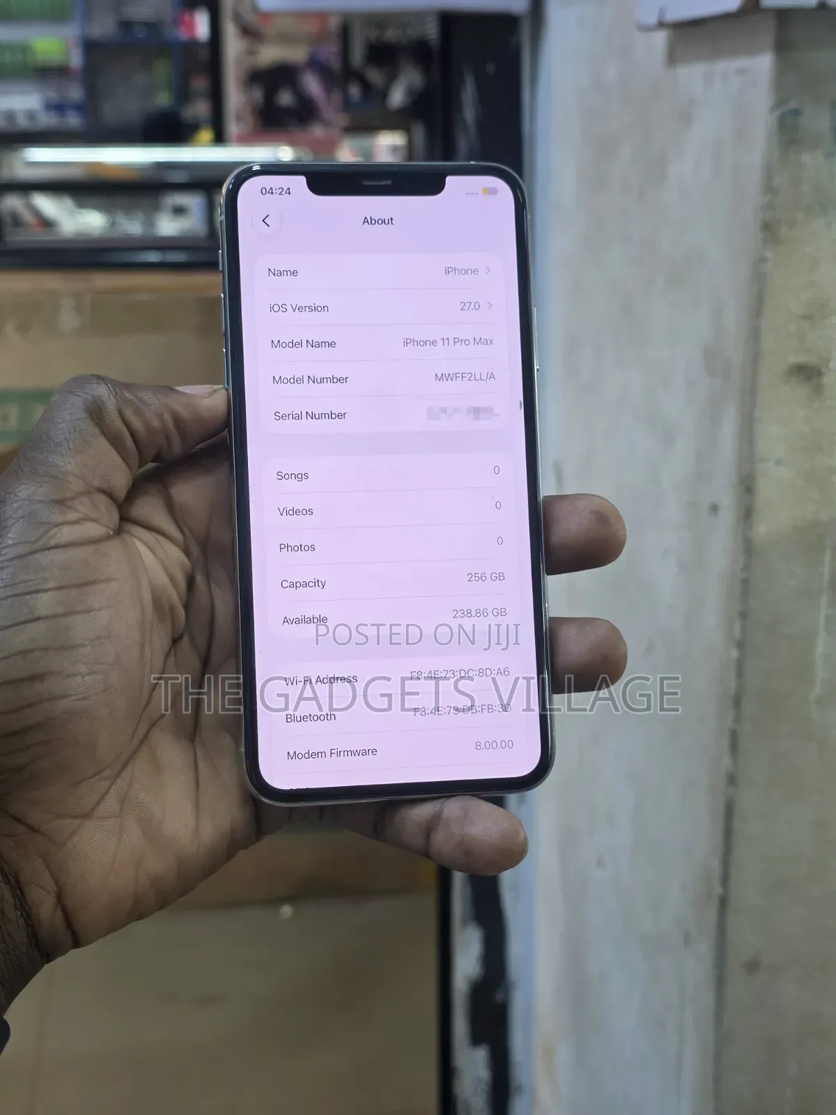 Apple iPhone 11 Pro Max 256 GB White