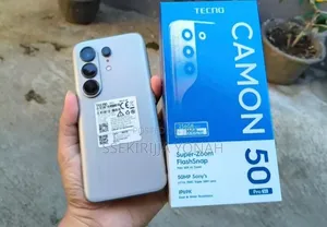 New Tecno Camon 50 Pro 256 GB Silver
