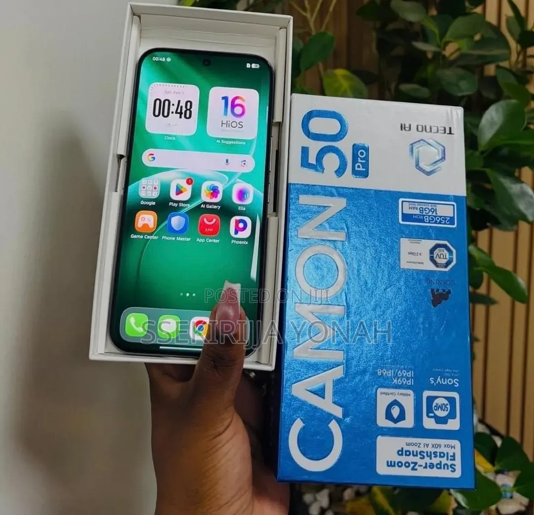 New Tecno Camon 50 Pro 256 GB Gray