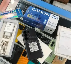 New Tecno Camon 50 Pro 256 GB Black