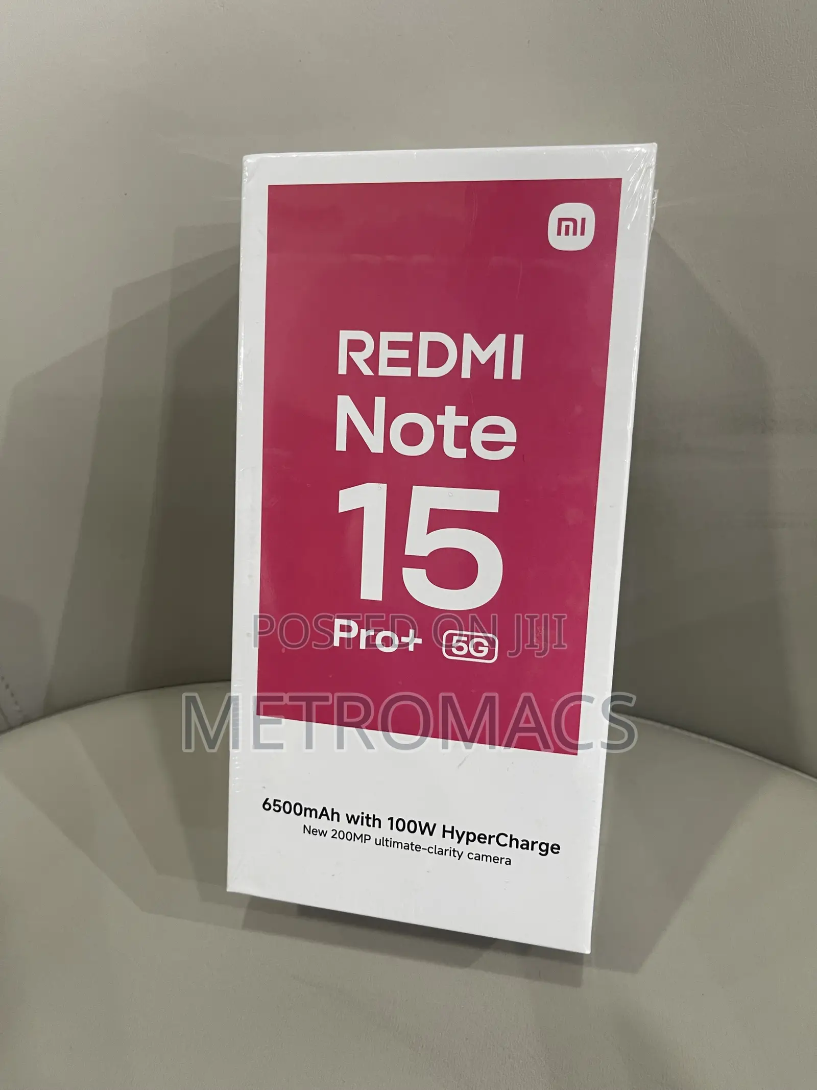 New Xiaomi Redmi Note 15 Pro+ 512 GB Black