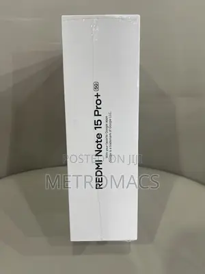 New Xiaomi Redmi Note 15 Pro+ 512 GB Black