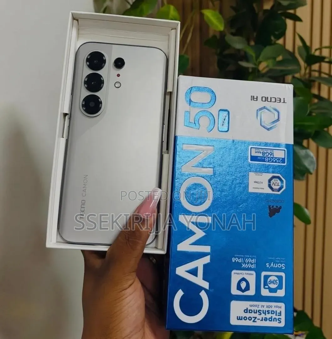 New Tecno Camon 50 256 GB Gray