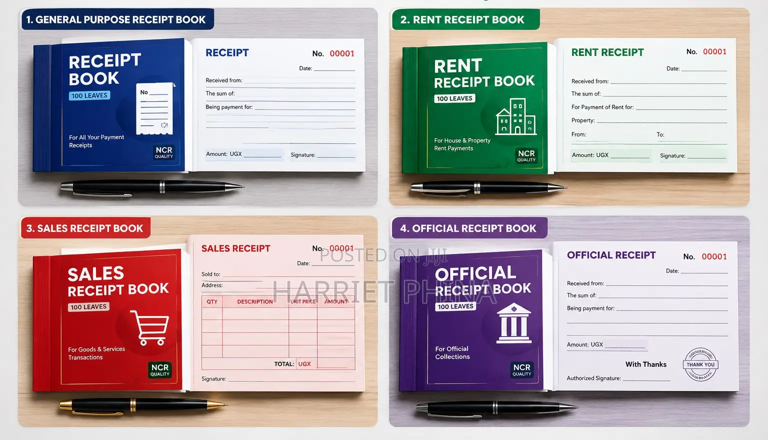 Receipt Books