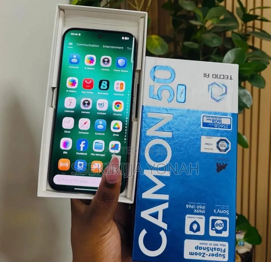 New Tecno Camon 50 256 GB Gray