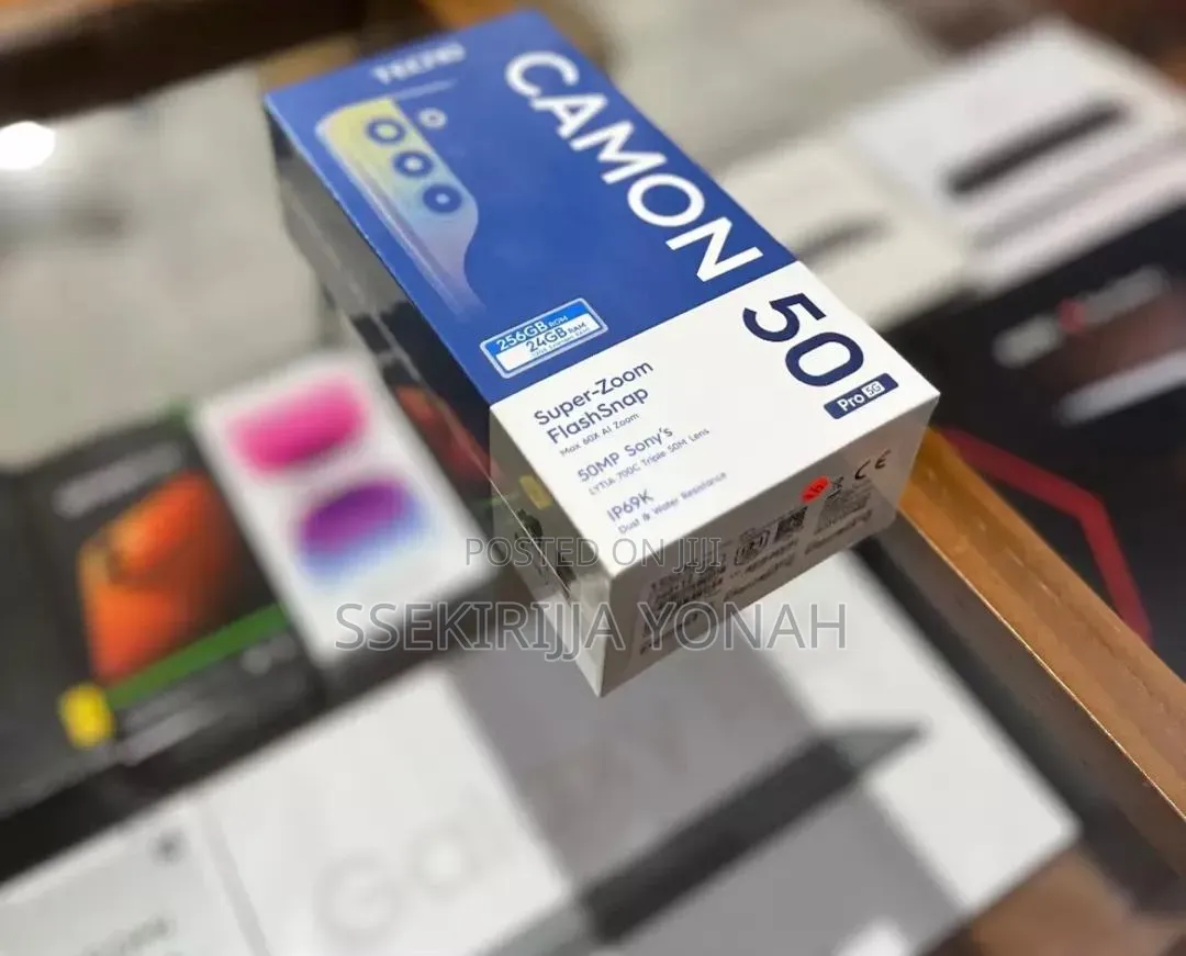 New Tecno Camon 50 256 GB Gray