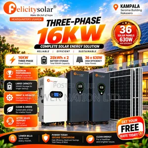 50kwh 16kva 48v Felicity Massive Energy Hybrid Lithium Solar System