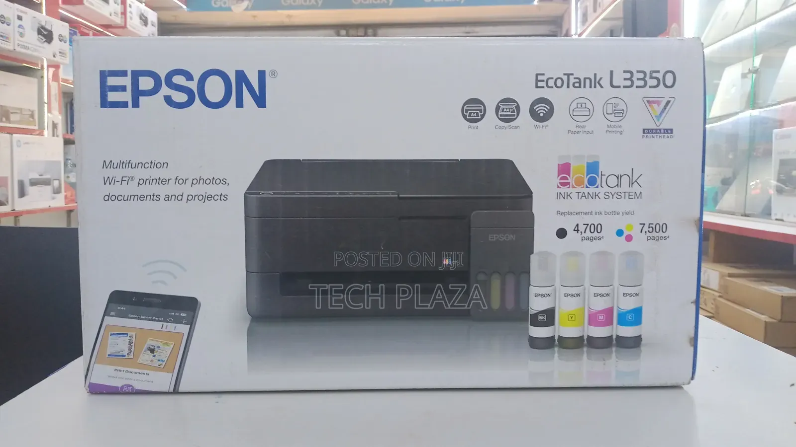 Epson Ecotank L 3350.print,scan,copy,wireless, 1year Warranty