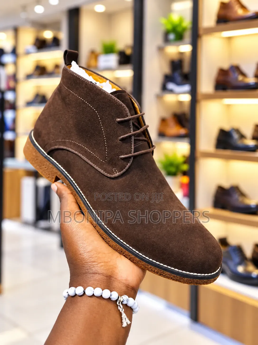 Men’s Clarks Brown Suede Chukka Boots – Classic Stylish Lace-Up Shoes