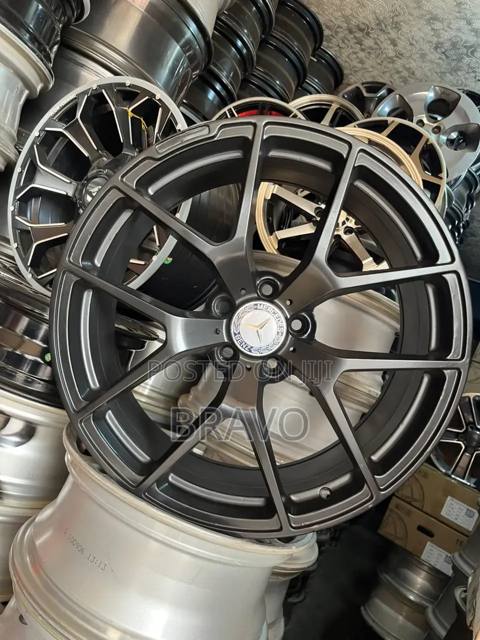 Black Rims Size 20 for Benz Gle 350 Model