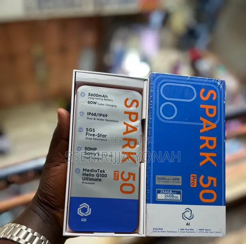 New Tecno Spark 50 Pro 256 GB Orange