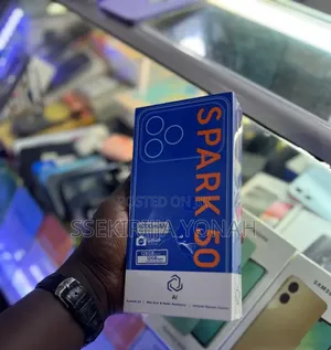 New Tecno Spark 50 128 GB Purple