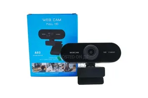 Webcam With Microphone, USB HD Camera, Webcam for Laptop Auto Focus