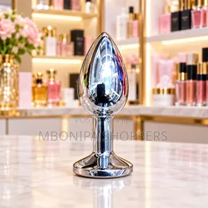 Premium Stainless Steel Intimate Accessory – Elegant Silver Design