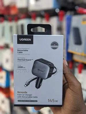 Ugreen 145w Retractable Car Charger