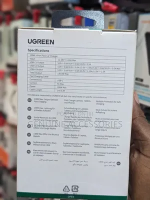 Ugreen 130w Super Fast Car Charger