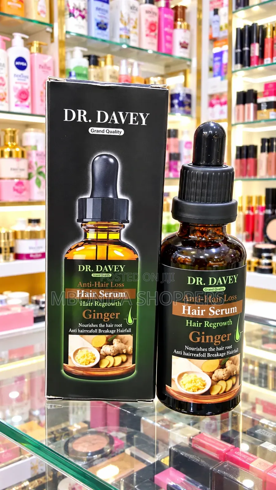 Dr. Dave’s Naturals Ginger Hair Growth Serum