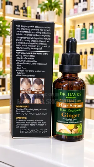 Dr. Dave’s Naturals Ginger Hair Growth Serum