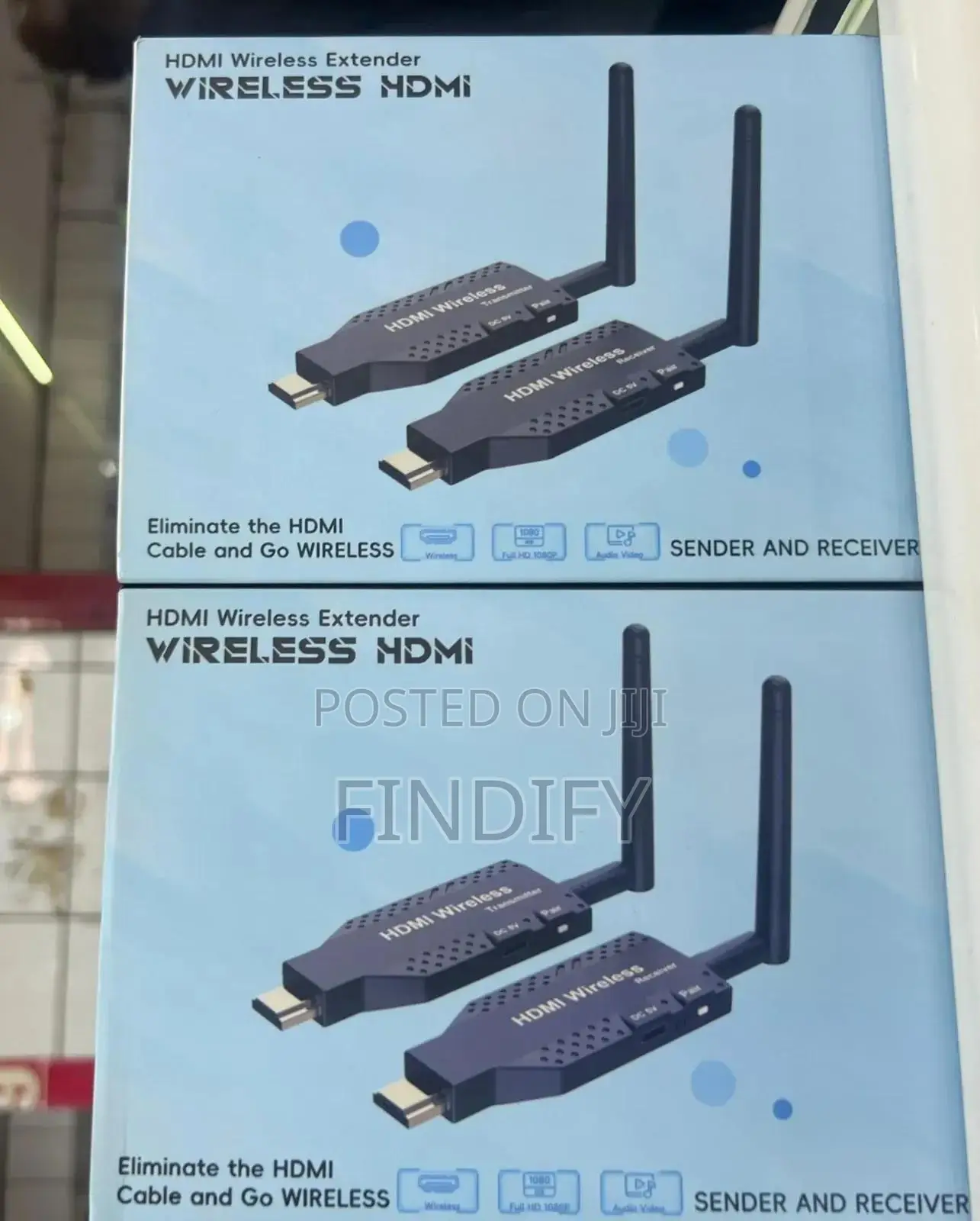 Wireless HDMI Extender Kit for Streaming Video/Audio
