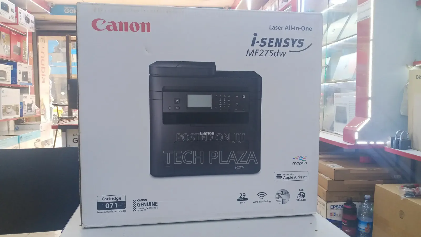 Canon Laserjet MFP 275dw, print,scan,copy,wifi,duplex,adf,ethernet.USB