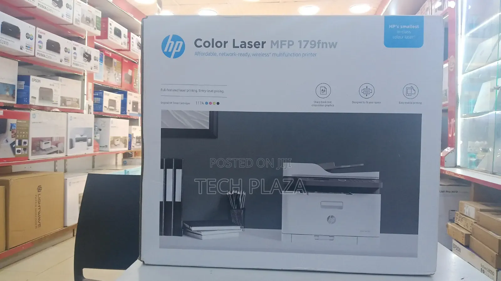 HP Colourlaserjet MFP 179fnw,print,scan,copy,fax,wifi,adf,ethernet.USB